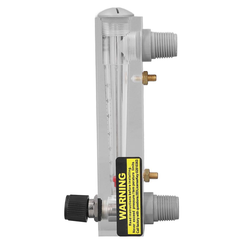 Liquid Flow Meter Adjustable Panel High Accuracy 10‑100LPH Acrylic Water Flowmeter