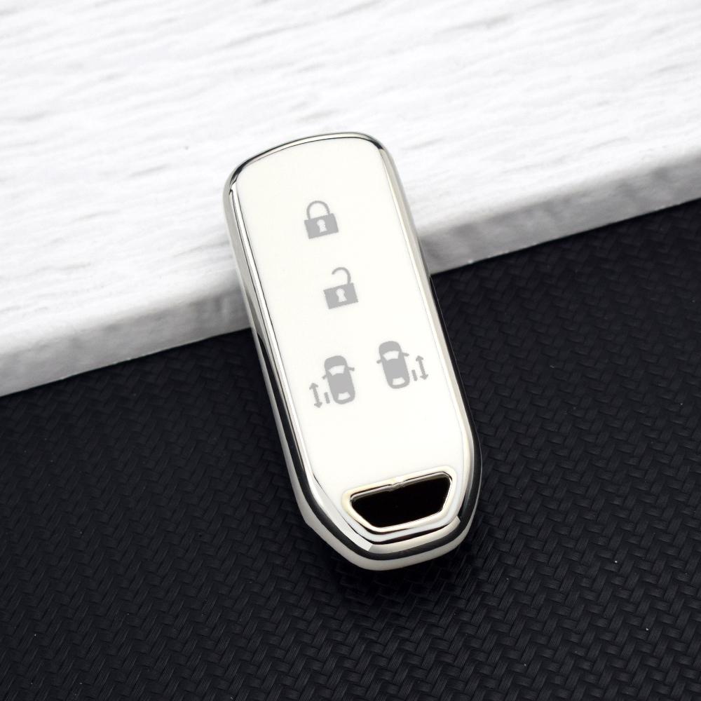 TPU Car Key Case Cover for Honda N-BOX JF1 JF2 N-BOX Custom JF3 JF4 N-BOX+Plus N-One N Wagon Key Fob Protector Car Keychain Bag