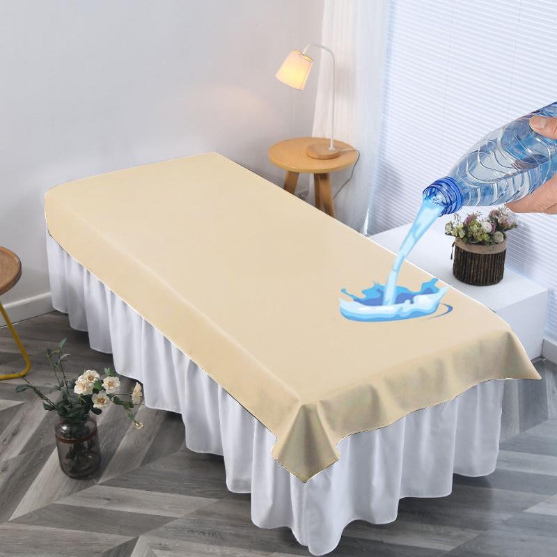 Spa Beauty Salon Massage Table Bed Sheets Water-proof Oil-proof TPU Massage Table Cover With Face Hole Reusable Bedspreads