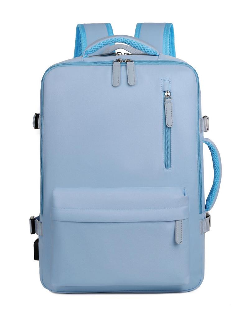 Macaron Color Backpack: Large Capacity, Lightweight, Versatile for Students and Travelers