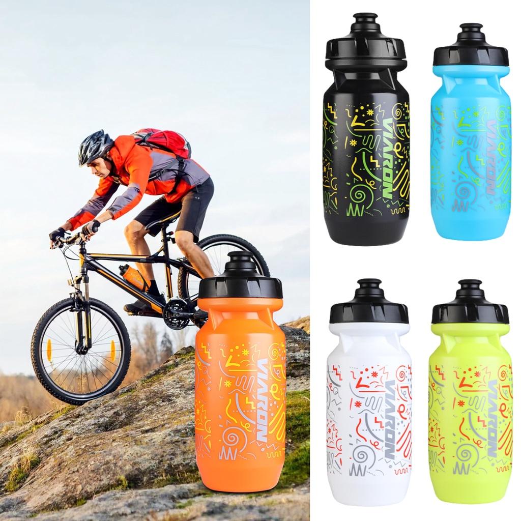 Viaron Láhev na vodu s postavičkami, mačkací typ, cyklistická láhev pro horskou cyklistiku 550 ml