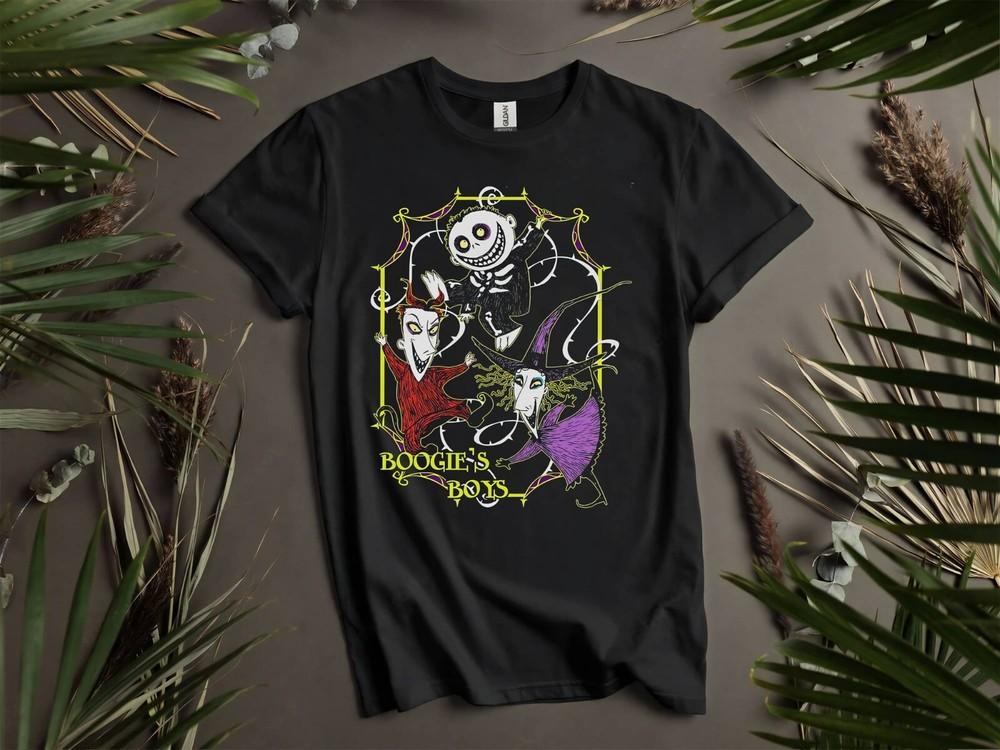 

Nightmare Before Christmas Lock T-shirt T shirt Men Women Unisex Tshirt K579 2XL