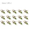 15 Pcs Nickel Plating RCA Panel Mount Connector RCA Panel Mount Audio Socket Plug Connector