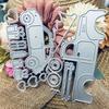 Christmas Car Metal Cutting Dies Stencil for DIY Scrapbooking Photo Album Embossing Paper Cards Crafts Diecuts