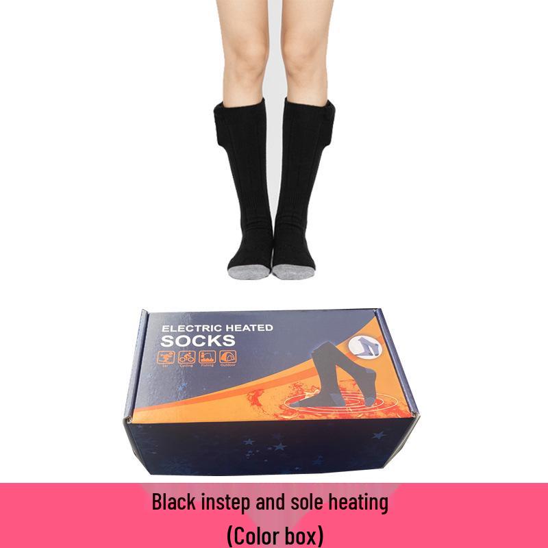 Rechargeable Electric Heated Socks - Unisex Winter Foot Warmers