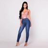 Damen Slimming High-Waist Stretch Bleistiftjeans
