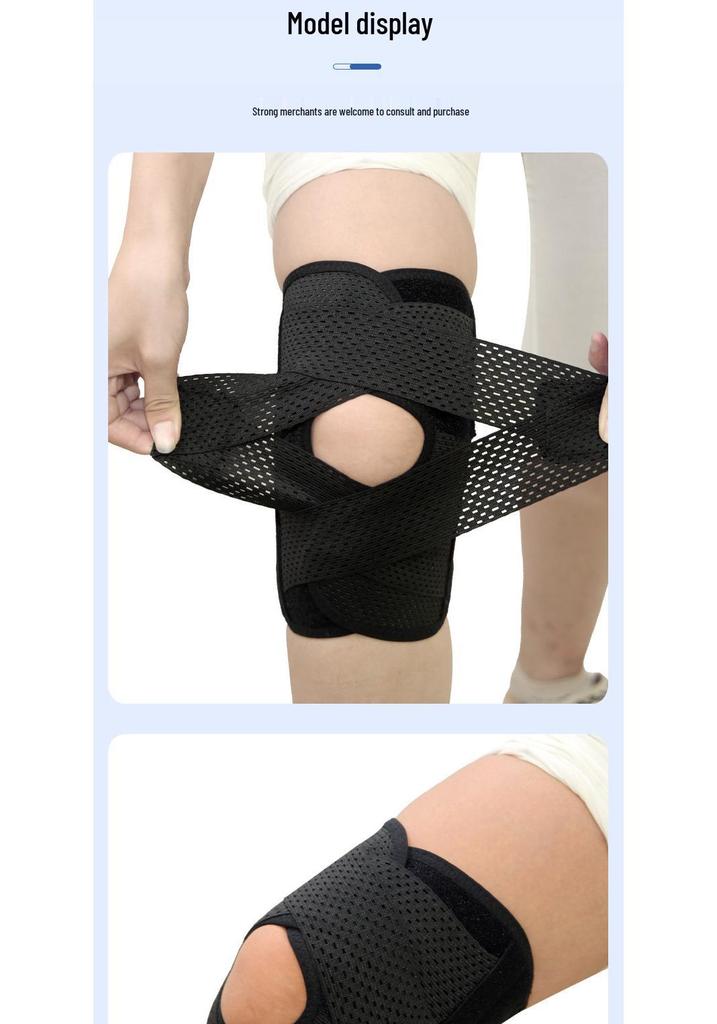 8th Gen Anti-Slip Knee Pads for Sports & Mountaineering - Patella Protectors for Men & Women, Warm with Spring Support