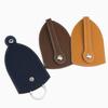 Cross-border Creative Pull-out Key Bag Portable Pebbled Leather Keychain Storage Bag Car Key Protector