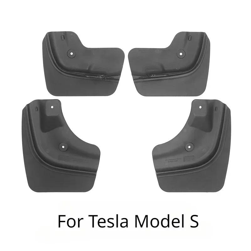 Fender for Tesla Model X S Upgrade Mudguard 4PCS Auto Splash Guard Replacement Protector Mud Guard Car Exterior Accessories
