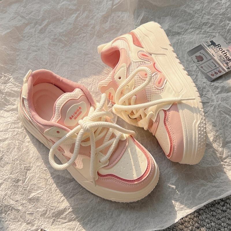 Fashion Women Casual Flats Autumn New Fashion Breathable Platform Sneakers Comfortable Height Increase Outdoor Non Slip Vulcanized Shoes