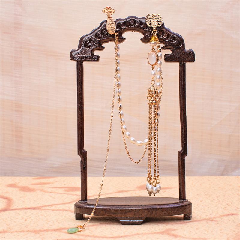 Imitationsperle Damen Hanfu Ornament Schmuck Langer Hängender Quaste Cheongsam Accessoires Legierung Cheongsam Gepresstes Revers