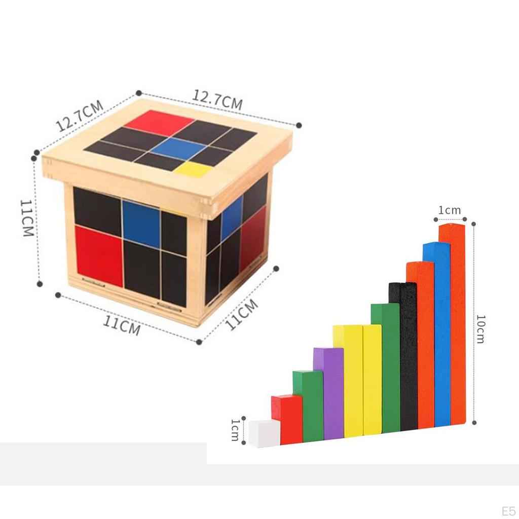 Cube Toy for Learning Math Skills in Children