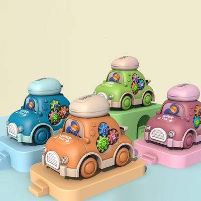 Children's Inertia Gear Car Toy, Multifunctional Storage Car, Detachable Storage, Puzzle and Fun Car Toy