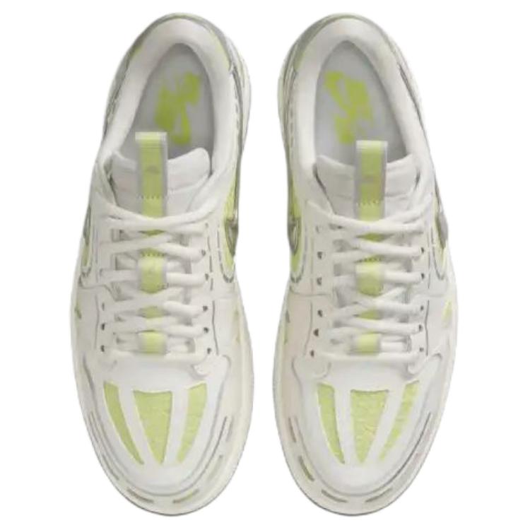 New Jordan Air Jordan 1 Abrasion Resistant Breathable Low Top Vintage Basketball Shoes Women's White Green HQ2186-130