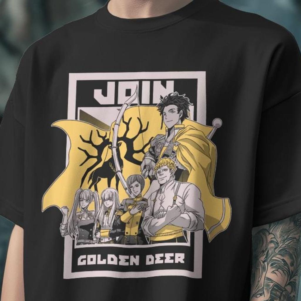 Golden Deer Fire Emblem Shirt: Gamer Graphic Tee