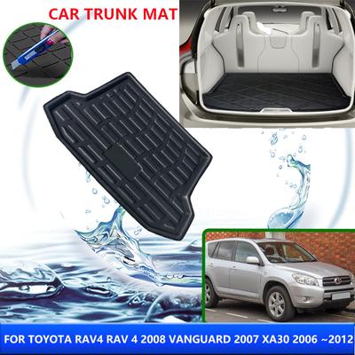 Pro Toyota RAV4 RAV 4 2008 Vanguard 2007 XA30 2006~2012 2009 Zadní van do zavazadlového prostoru, vložka do zavazadlového prostoru, rohožka do podlahy, koberec, autodoplňky