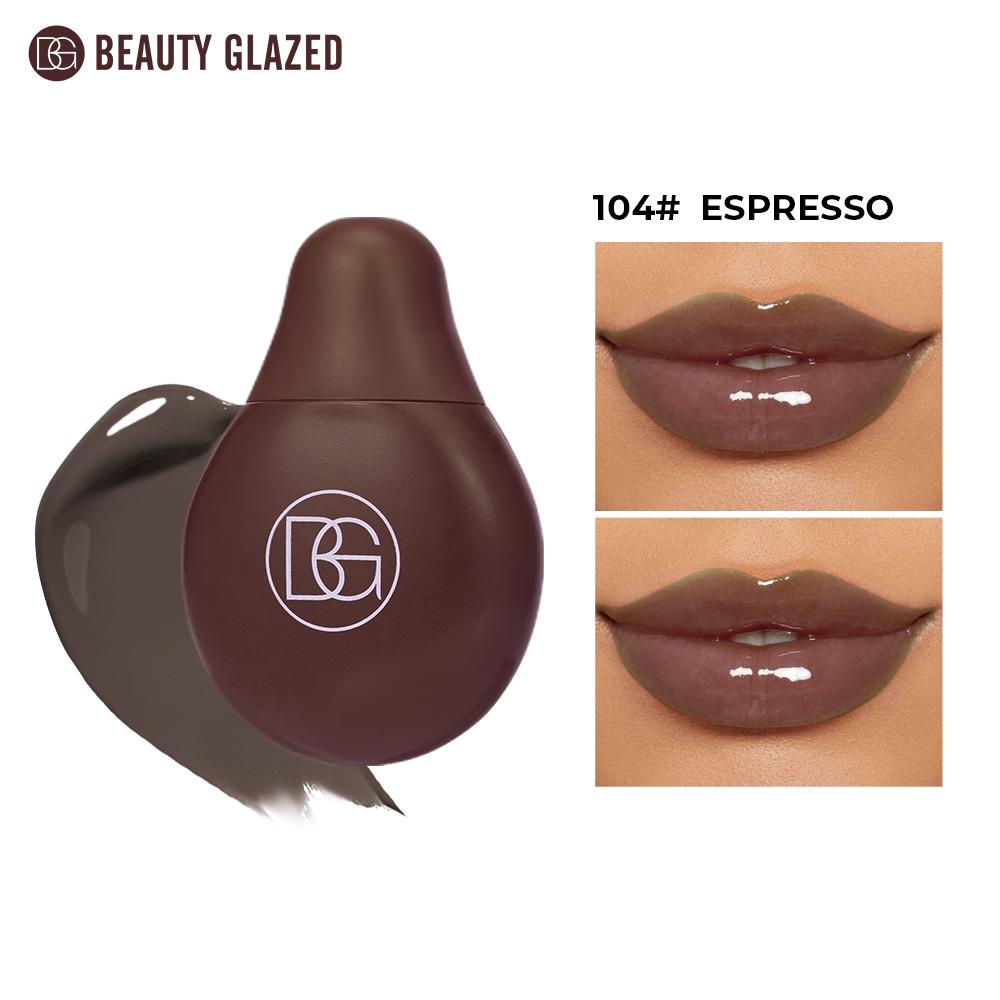

BEAUTY GLAZED 4-цветный блеск для губ, масло для губ, увлажняющая помада для подростков, бальзам для губ, высокий блеск и блеск для губ, стойкий, уход за сухими губами