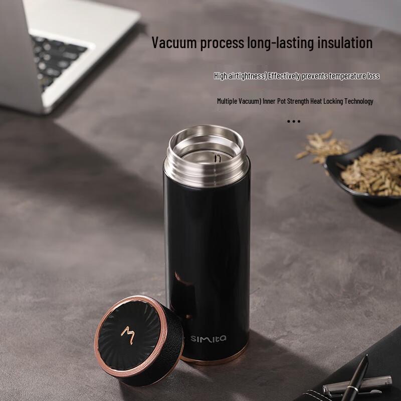 Simita Stainless Steel Insulated Tea Tumbler with Filter