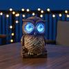 Animated Eyes Solar Lamp, Motion Sensor Solar Light with Moving Eyes for Garden, Garden Animals Figurine, Outdoor Waterproof Yard Decor