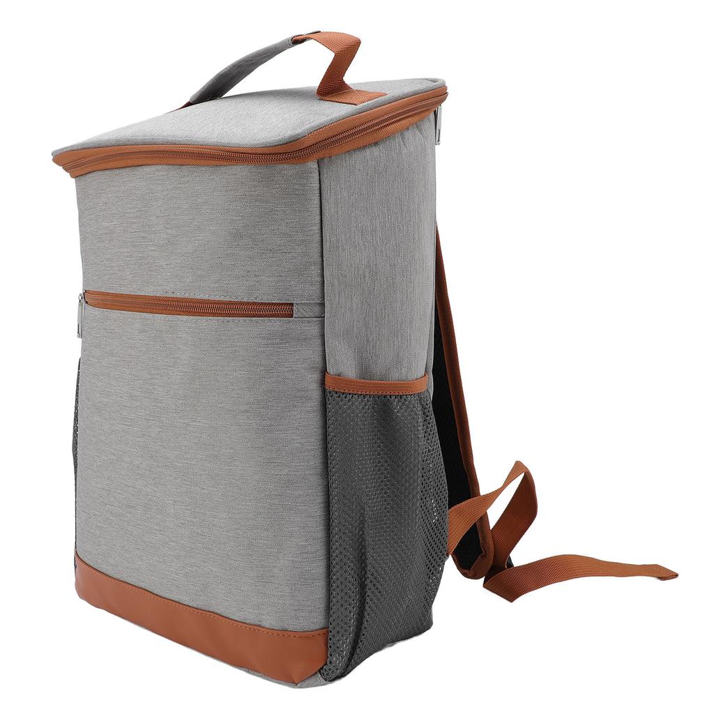 Insulated Backpack Large Capacity Leakproof Cooler Shoulder Bag for Outdoor Camping Beach Picnic