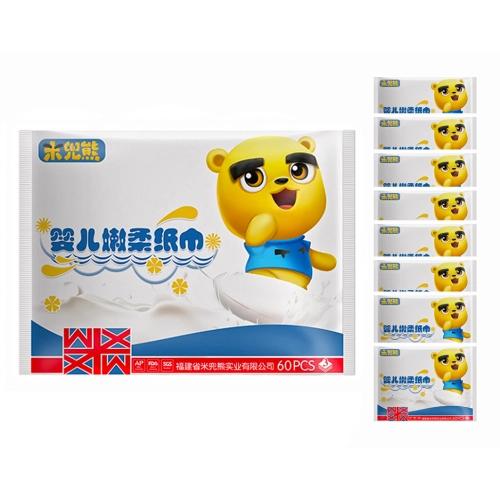 Mouchoir ours de midi 480pcs(60x8) 480 pcs