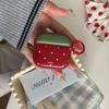 Ins Cute Contrasting Color Strawberry Polka Dot Airpods4 Protective Case Airpod3 Suitable for Apple Pro Earphone Case Second Generation Wireless