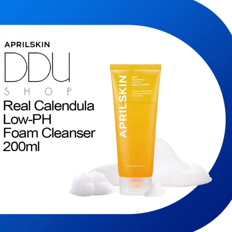 Nettoyant Moussant Doux au Calendula pH Faible AprilSkin 200ml