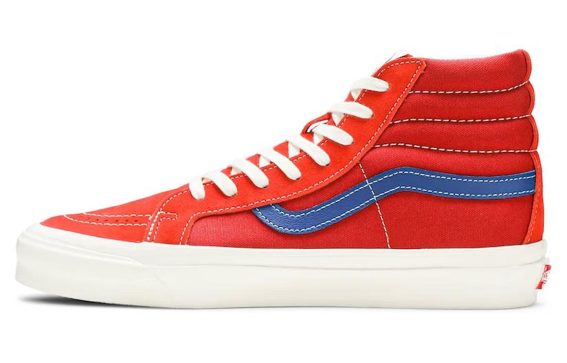 Vans OG Sk8-Hi LX Pompeian Red 36.5