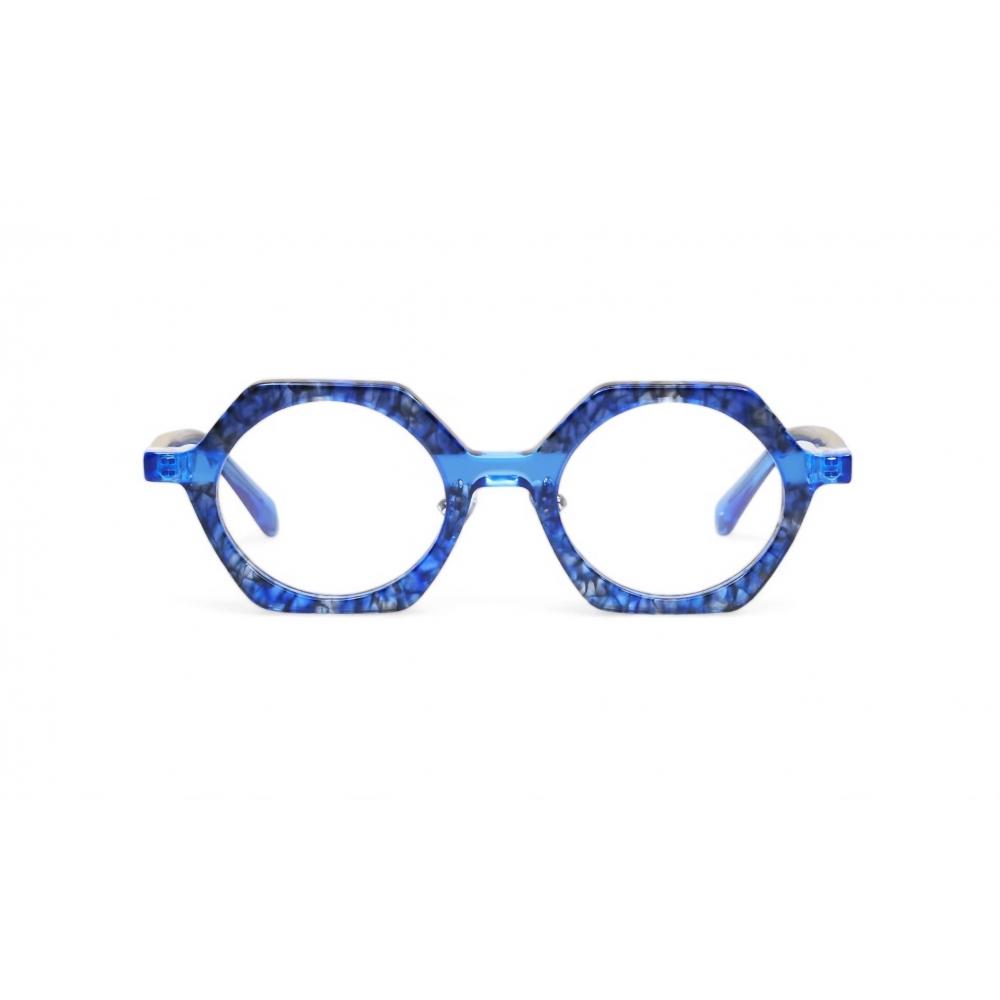 

Очки Eyebobs Paradox для чтения с синим узором спереди