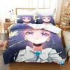Anime Pretty Cure Bedding Set Boys Girls Twin Queen Size Duvet Cover Pillowcase Bed Kids Adult Fashion Home Textile Customizable