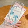 Colorful Starfish Pattern Phone Case For iPhone 17e 17 16 15 14 Pro Max 14 13 Pro 16 Clear Shockproof TPU Card Slot Pocket Cover