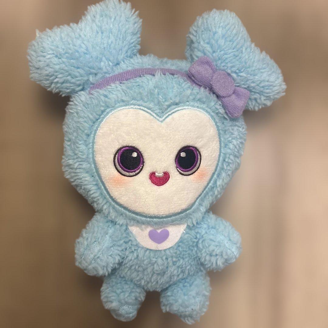 

[USED] TWICE LOVELYS Fluffy Sitting Plush Toy Nayeon Naburi Gigo