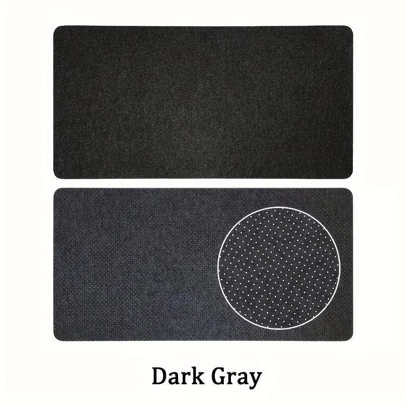 

Large Size Gaming Mouse Pad Non-slip Wool Felt Mousepad Office Desk Mat Protector Table Laptop Cushion Keyboard Mat Premium 80x40 cm темно-сірий
