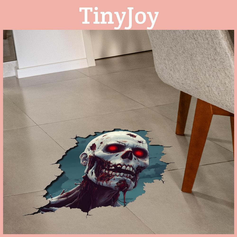 Horror Halloween Zombie Floor Stickers Bedroom Living Room Home Decoration