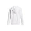Under Armour Rival Fleece Full-Zip Hoodie Women Hoodies White 1379497-100