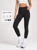 High-Waisted Peach Fitness Leggings for Women - Quick-Dry Yoga & Running Wear