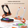 Three-in-One Multi-Function Set: Bluetooth Speaker, Headphones, Mobile Phone Stand with Atmosphere Light and HD Sound Quality