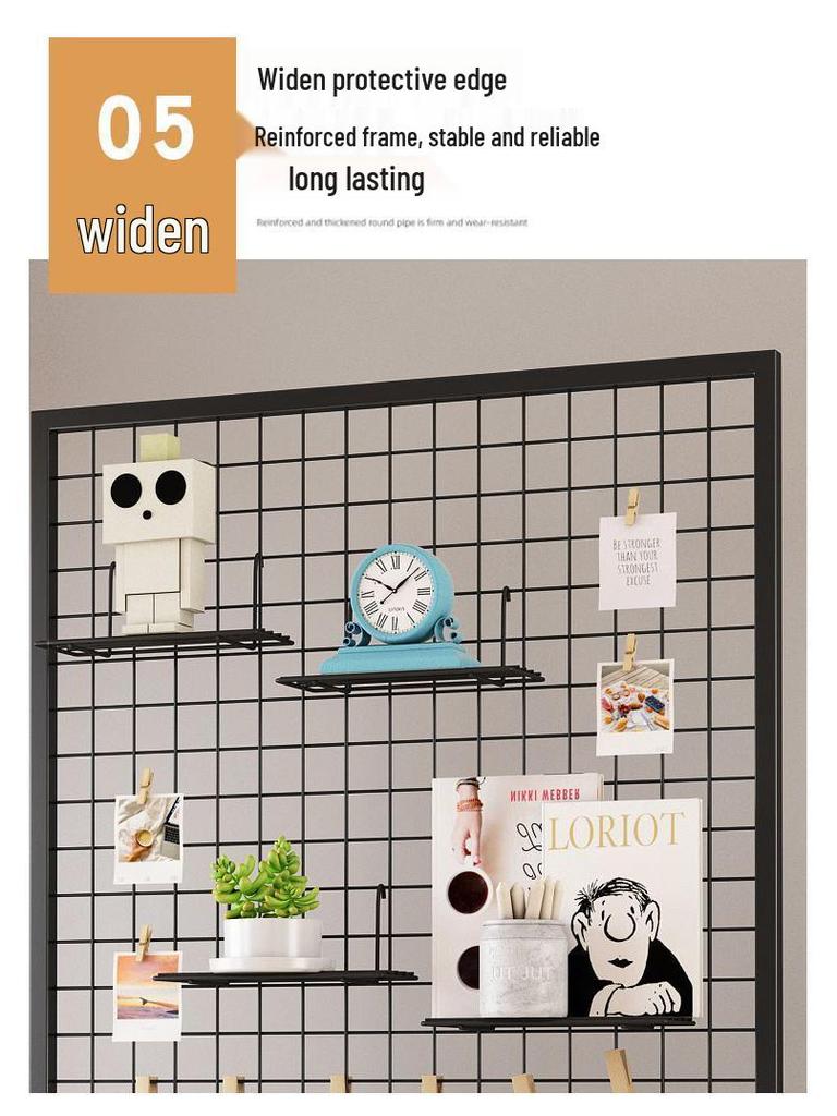 Mobile Wire Mesh Jewelry Display & Storage Rack for Arts & Crafts