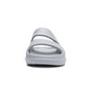 Li Ning Soft Clap Slip Resistant Abrasion Resistant Slide Slippers Unisex Ultimate Gray AGAU005-4