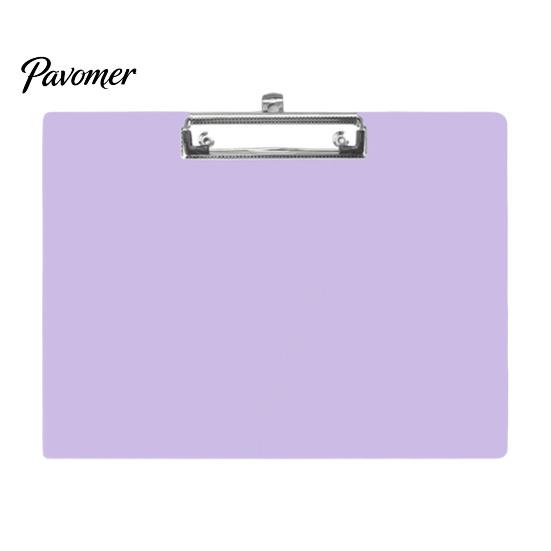 Strong Clamping Clipboard A4 Letter Size Plastic Clipboard, Hard Board with Low Profile School Clip, Lightweight Solid Color for Office Classroom