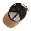 Casual Suede Baseball Cap Breathable Adjustable Visor Cap Outdoor Warm Snapback Hat for Men Women