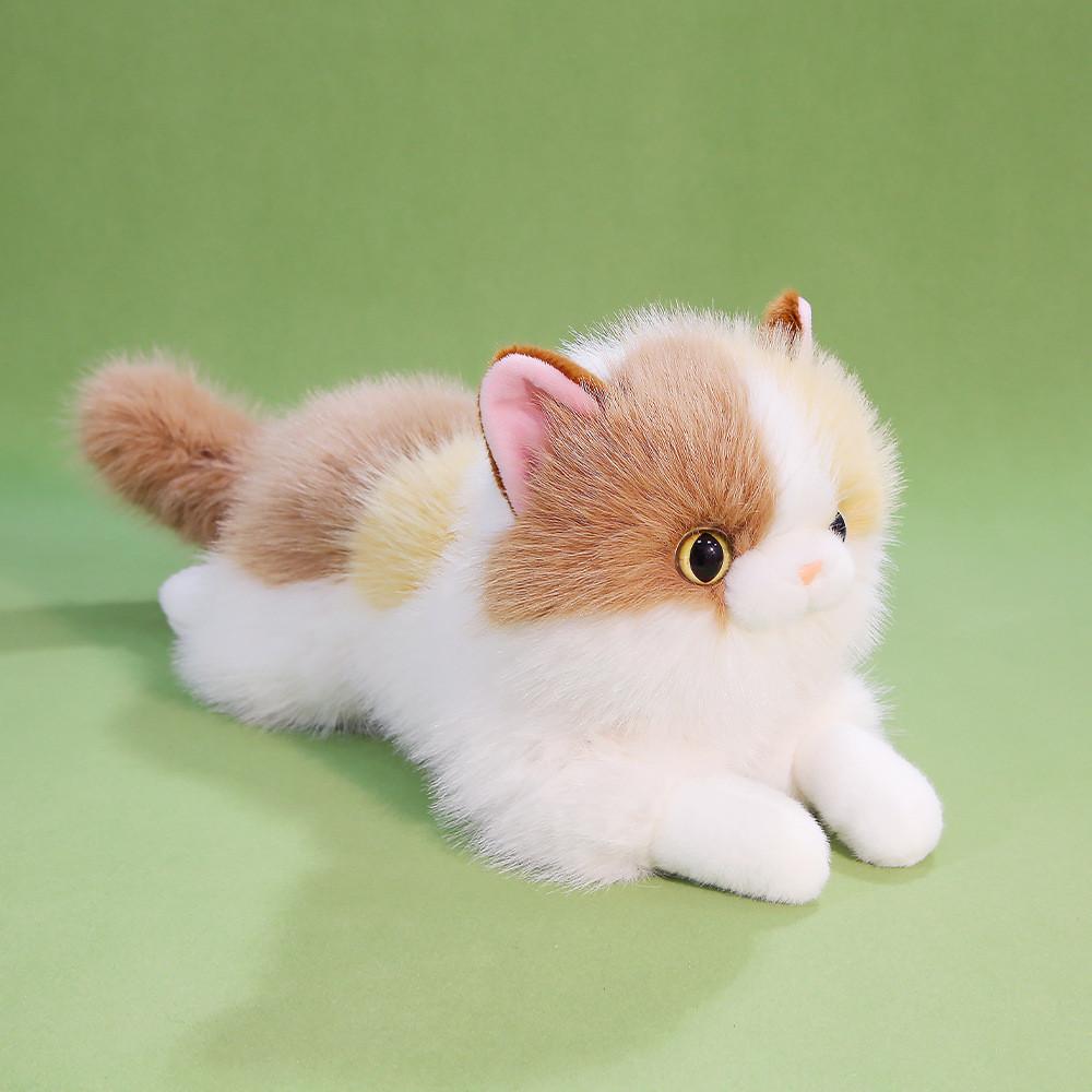 Plush Cat Adorable Toy Stuffed Doll With Sound For Kids Decorative Bedroom