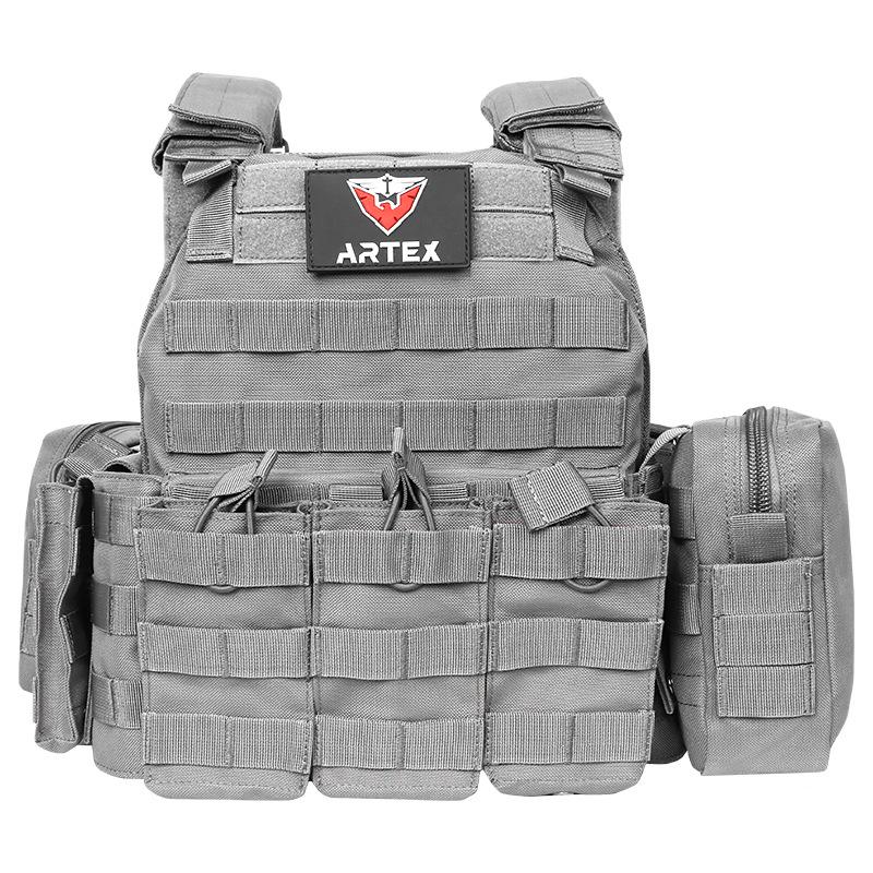 Outdoor Tactical Vest with MOLLE for Training & CS Support One Size