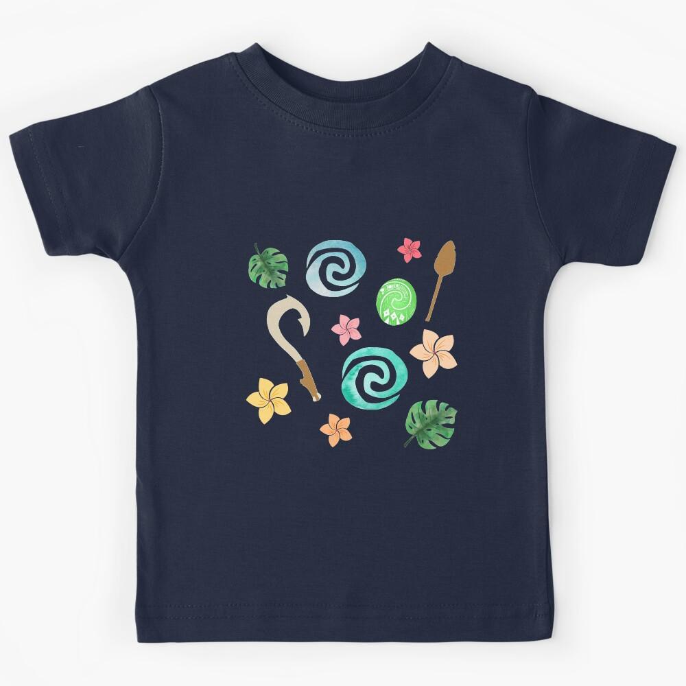 Polynesian Princess Pattern Kids T-Shirt 170