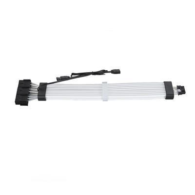 ARGB prodlužovací kabel Silikonový 12 Plus 4 Pin na 3x8Pin Barevný ARGB kabel pro napájení základní desky