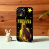 N-Nirvana Rock Band L-Lamentably Phone Case For iPhone17 16 15 14 13 12 11 Pro Max Plus,5G Soft Black Case