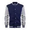 Heren Casual Enkelrijige Baseballjack Sweatshirt Polyester