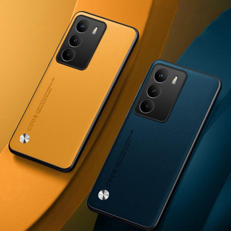 Luxury PU Leather Case For Realme 14X 5G Back Cover Matte Silicone Shockproof Full Protection Phone Case For Realme14X Coque