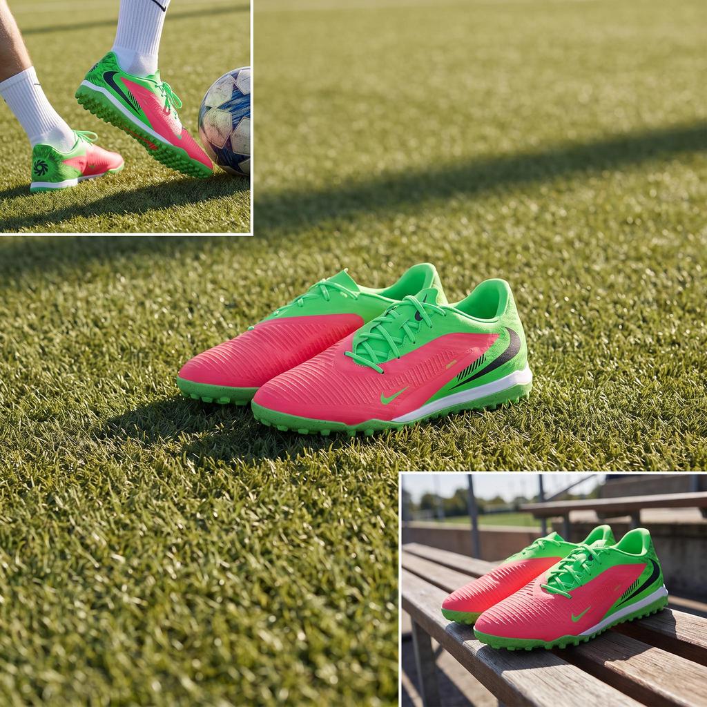 Nike Phantom 6 Low Academy TF Erling Haaland Unisex Sneakers Green Hot-Punch Green-Strike HQ2326-603