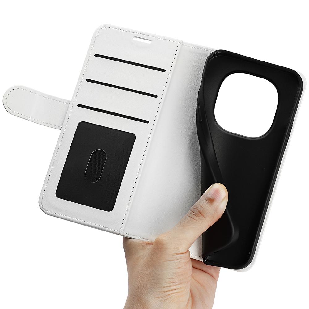 Pro Xiaomi Redmi Note 15 4G (Globální) Pouzdro Textura Crazy Horse Stojánek Kožený Kryt na Telefon